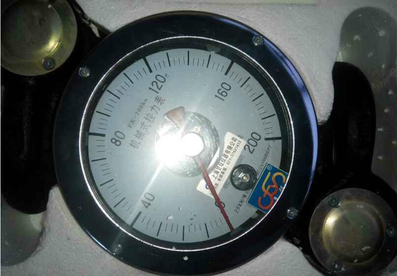 160kn-200kn拉力表.指针型压力仪 检测​冲击力值